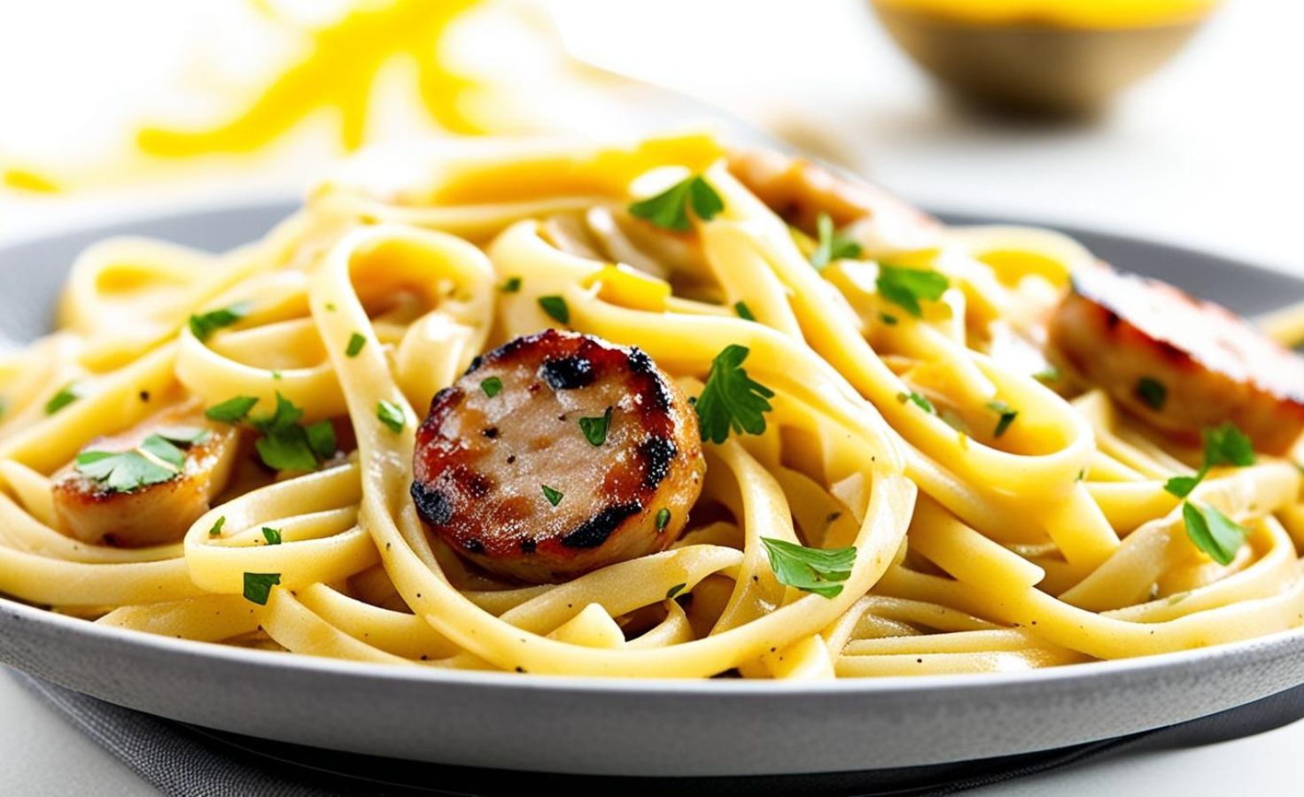 chicken sausage pasta